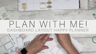 Plan With Me  Happy Planner Dashboard Layout  First Week of April 2024 [upl. by Nitin]