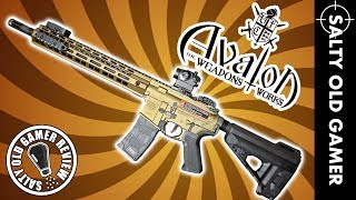 VFC Avalon Saber Best Out of the Box  SaltyOldGamer Airsoft Review [upl. by Eldnar354]