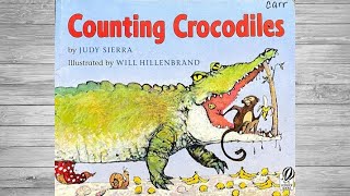 Math Read Aloud Counting Crocodiles [upl. by Ednew516]