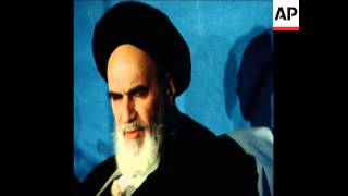 UNUSED 11 3 81 AYATOLLAH RUHOLLAH KHOMEINI SPEAKING IN TEHRAN [upl. by Jeu]