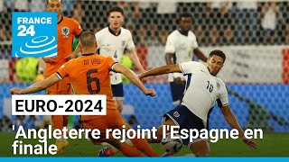 Euro2024  lAngleterre bat les PaysBas 21 et rejoint lEspagne en finale • FRANCE 24 [upl. by Durwyn]