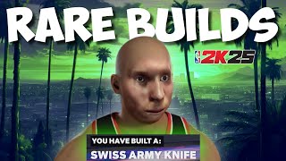 5 RARE quotHard to Findquot BUILDS in NBA 2k25 [upl. by Dugas]