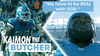 UNC Tar Heel Kaimon Rucker the Butcher  quotBe Real with GODquot [upl. by Nielson]