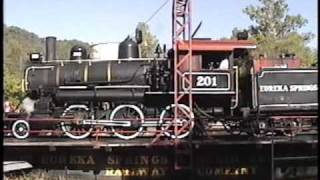 Steam Locomotive 201 on the Eureka Springs amp North Arkansas [upl. by Awad]