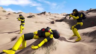 MANTAS WARBOX 1 NPC WARS  DESERT MAP Uncut RAW Video [upl. by Niroc737]