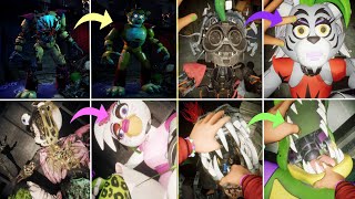 FNAF Security Breach Ruin DLC but Everyone is Repaired to their Original Form [upl. by Kitty]