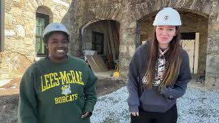 LeesMcRae students tour renovated Historic Commons residence hall [upl. by Arayt]