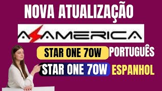 ATUALIZAÇÃO DO RECEPTOR AZAMERICA MOBI EM 26072023 [upl. by Seavir]