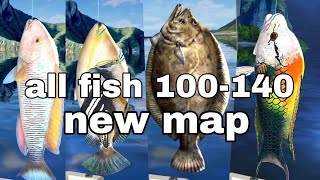 ⁉️ ALL FISH 100140 NEW MAP [upl. by Maurice939]