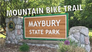 Maybury State Park Mountain Bike Trail Northville Michigan [upl. by Feingold962]