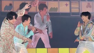 4K 220416 Butter BTS Fancam Permission to Dance PTD On Stage Las Vegas Concert Live 방탄소년단 [upl. by Otsirc]