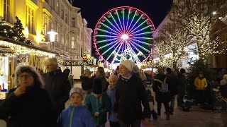 Ab 112 gilt 2GPlusRegelung auf Schweriner Weihnachtsmarkt [upl. by Ffilc]