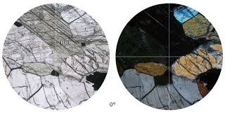 Virtual Microscope Κεροστίλβη  Hornblende [upl. by Season]