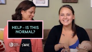 Help Is this Normal Breastfeeding  BreastmilkCountscom  Texas WIC [upl. by Ahsemat]