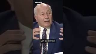 Necmettin Erbakan yüksek faizlerden yakınıyor 1991 shorts politics siyaset ekonomi keşfet [upl. by Nyleaj470]