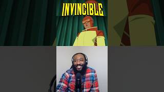 Invincible Season 2 Episode 7 REACTION  Rex Splode VS Octoboss Part 1 shorts [upl. by Enaffit]