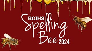 Boardman Glenwood Junior High Spelling Bee 2024 [upl. by Kilroy680]