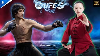 Can Bruce Lee Defeat Etsuko Shihomi Epic Fight  UFC 5 [upl. by Catherine]