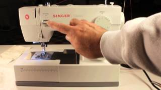 Singer Classic Heavy Duty Extended Beginners Tutorial [upl. by Nelo]