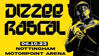 Dizzee Rascal  I luv u  Nottingham motorpoint arena  6th Oct 2023 [upl. by Calhoun]