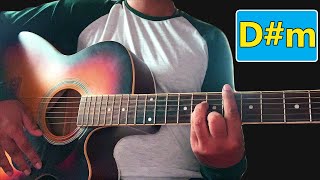 How to Play D sharp minor Dm Chord on Guitar  Guitar Lessons [upl. by Swenson955]