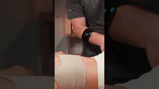 PROPER BACK AND LOWER BACK MASSAGE WITH ELEMENTS OF CHIROPRACTIC AFTER WORKOUT [upl. by Austina]