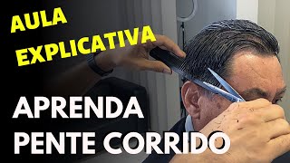 COMO CORTAR CABELO MASCULINO COM TESOURA  Farley Santiago [upl. by Anitnoc]