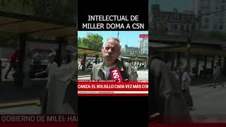 INTELECTUAL DE MILLER DOMA A C5N shorts [upl. by Ahsenal]