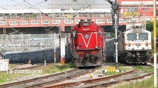 LEGENDARY OVERTAKE KK overtaking Brindavan  Indian Railways 12628 KARNATAKA EXPRESS [upl. by Gerrilee]