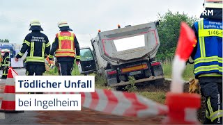 Tödlicher Unfall zwischen Ingelheim und Heidesheim [upl. by Delaney164]