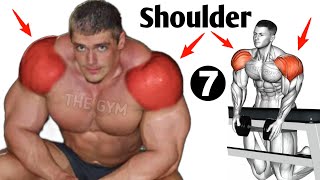 7 Huge shoulder exercises  fastest workout [upl. by Nolaj]