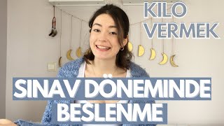 SINAV DÖNEMİNDE BESLENME  Kilo Vermek ve Başarılı Olmak İçin Neler Yapılabilir [upl. by Reltuc]