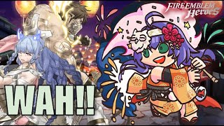 HSMIAS DEBUT Mia Emblem vs Heiðrún amp Eikþyrnir ABYSSAL Fire Emblem Heroes [upl. by Shana]