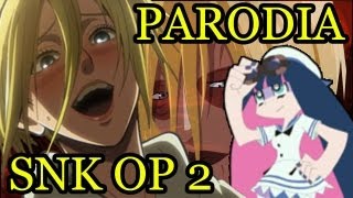 Shingeki no Kyojin OP 2 KaraokeParodia │ JR21 [upl. by Gneh]