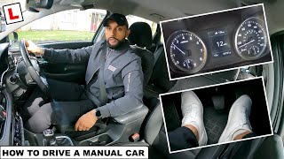 How to Drive a Manual Car and Change Gears [upl. by Coop332]