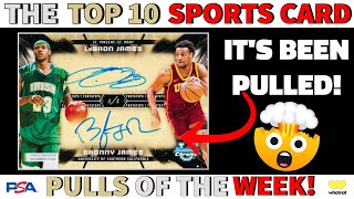 YOU DONT WANT TO MISS THIS ONE 🤯  Top 10 Sports Card Pulls Of The Week  EP 135 [upl. by Ermin]