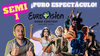 Análisis de la SEMIFINAL 1 de EUROVISIÓN 2024 [upl. by Matias]