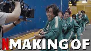 Making Of SQUID GAME Part 2  Best Of Behind The Scenes On Set Bloopers amp Outtakes  Netflix [upl. by Ros]