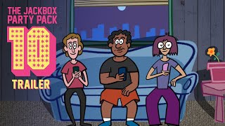 The Jackbox Party Pack 10  Official Trailer  Available Now [upl. by Adnwahsat]