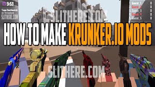 How To Make KRUNKERIO MODS  KRUNKERIO MAPS [upl. by Ramal295]