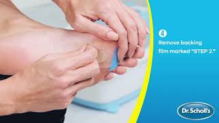 Dr Scholls  How To Use Callus Removers With Duragel® Technology [upl. by Tshombe]