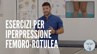 Esercizi per liperpressione femoro rotulea 👆 [upl. by Aneeg]