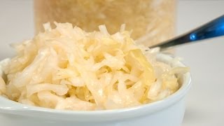 Classic Homemade fermented sauerkraut [upl. by Anitnauq]