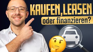 Auto kaufen oder leasen Was ist besser Wir rechnen nach [upl. by Ytiak215]