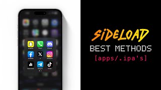 The Best Sideload Methods install ipas On iPhone amp iPad [upl. by Krista328]