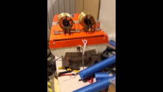 shorts CrazyTwin 120mm edf motors on rc boat [upl. by Aneekahs128]