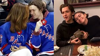 Tom Holland being IN LOVE with ZENDAYA for 3 minutes straight [upl. by Jurgen]