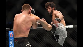 Zabit Magomedsharipov vs Calvin Kattar HIGHLIGHTS UFC MOSCOW [upl. by Fleisher519]