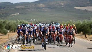 Vuelta a España 2022 Stage 13 Extended Highlights  Cycling on NBC Sports [upl. by Solraced]