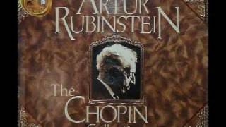 Arthur Rubinstein  Chopin Nocturne Op 32 No 1 in B [upl. by Yadsendew]